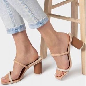 Dolce Vita Noles Heels in Natural White